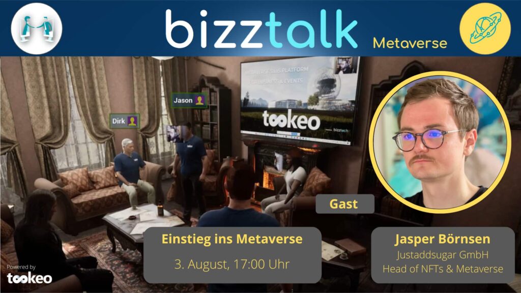 BizzTalk with Jasper Börnsen in the Business Metaverse