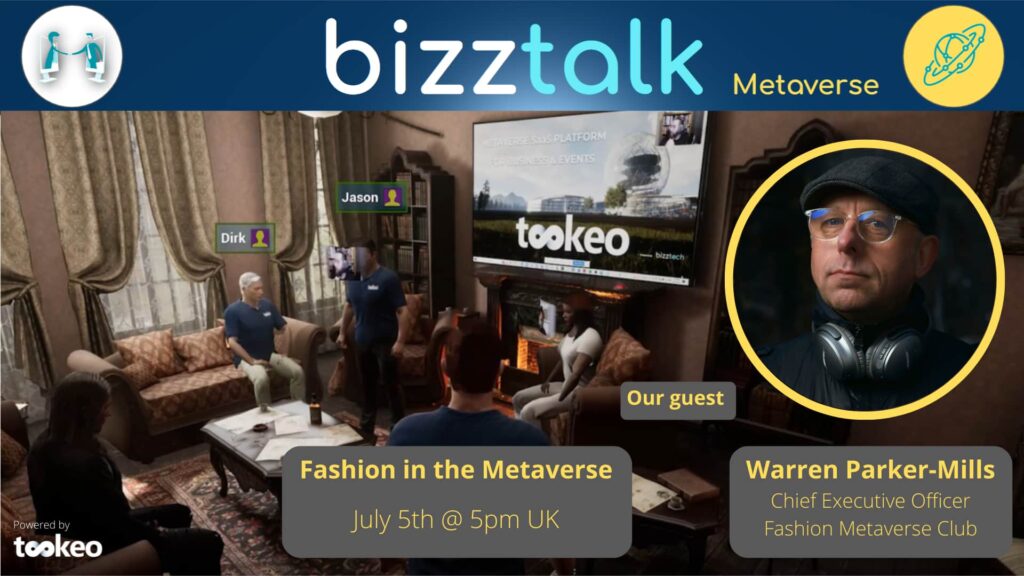 BizzTalk with Warren Parker-Mills in the Business Metaverse