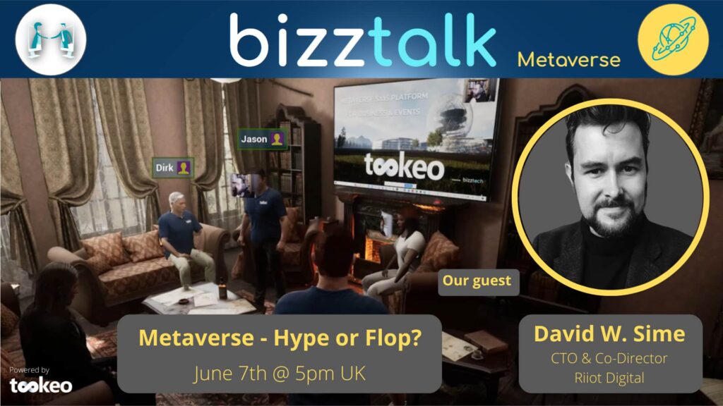 BizzTalk with David W. Sime in the Business Metaverse