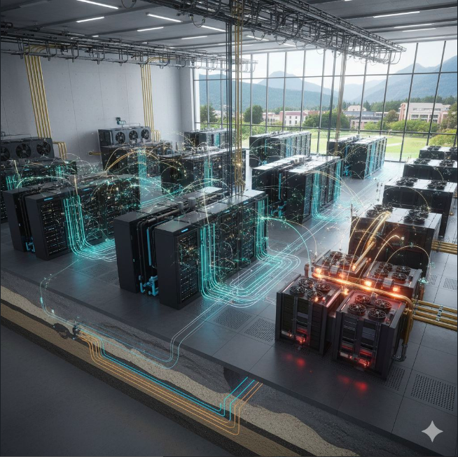 Smart Data Centers That Predict, Reuse, and Self-Adjust to Stay Green