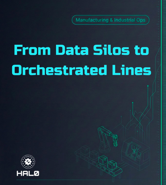 HALØ turns plant data silos into orchestrated flow: real-time coordination, simulated actions, and human-supervised AI for safer, efficient production.